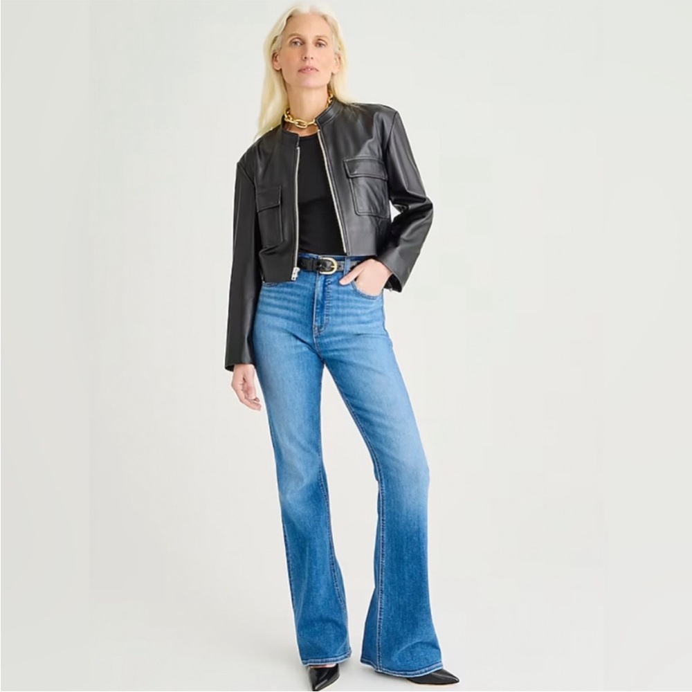 J Crew Skinny flare jeans in Margaret wash BW150  35